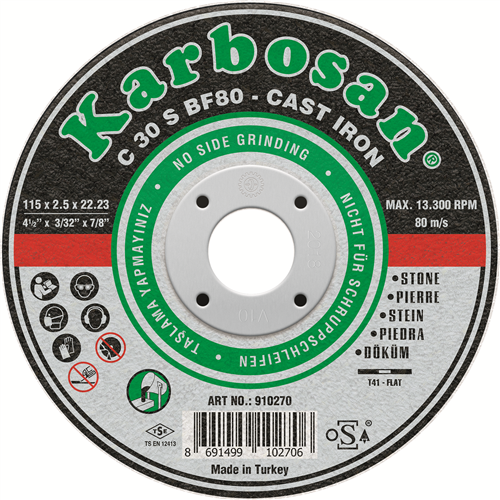 KARBOSAN 230X3 SC KESİCİ (910300)